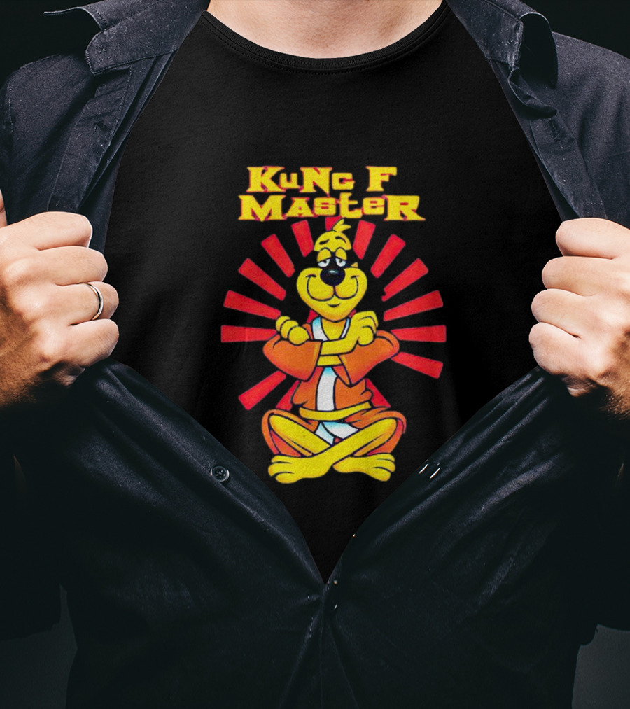 Kung Fu Master Hanna-Barbera Cartoon Character T-Shirt