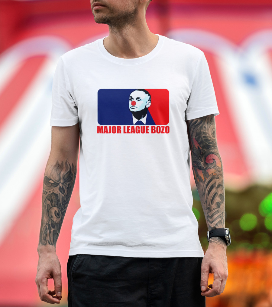 Major League Bozo Red Nose Clown T-Shirt