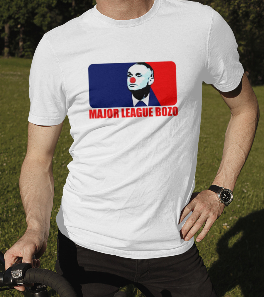 Major League Bozo Red Nose Clown T-Shirt