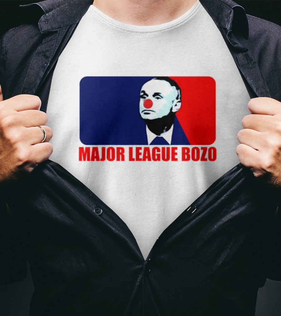 Major League Bozo Red Nose Clown T-Shirt