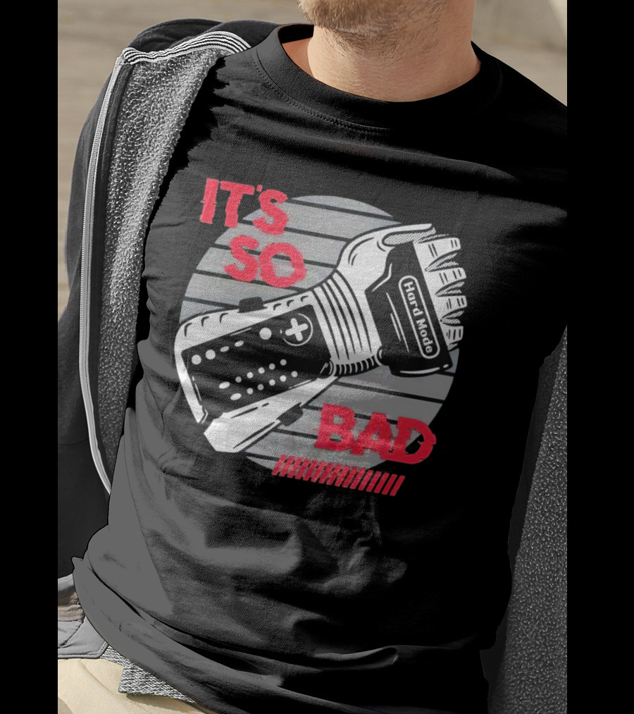 Nintendo Power Glove It's So Bad Hard Mode T-Shirt