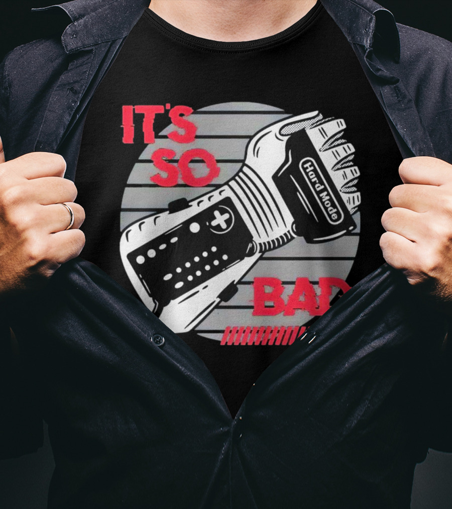 Nintendo Power Glove It's So Bad Hard Mode T-Shirt