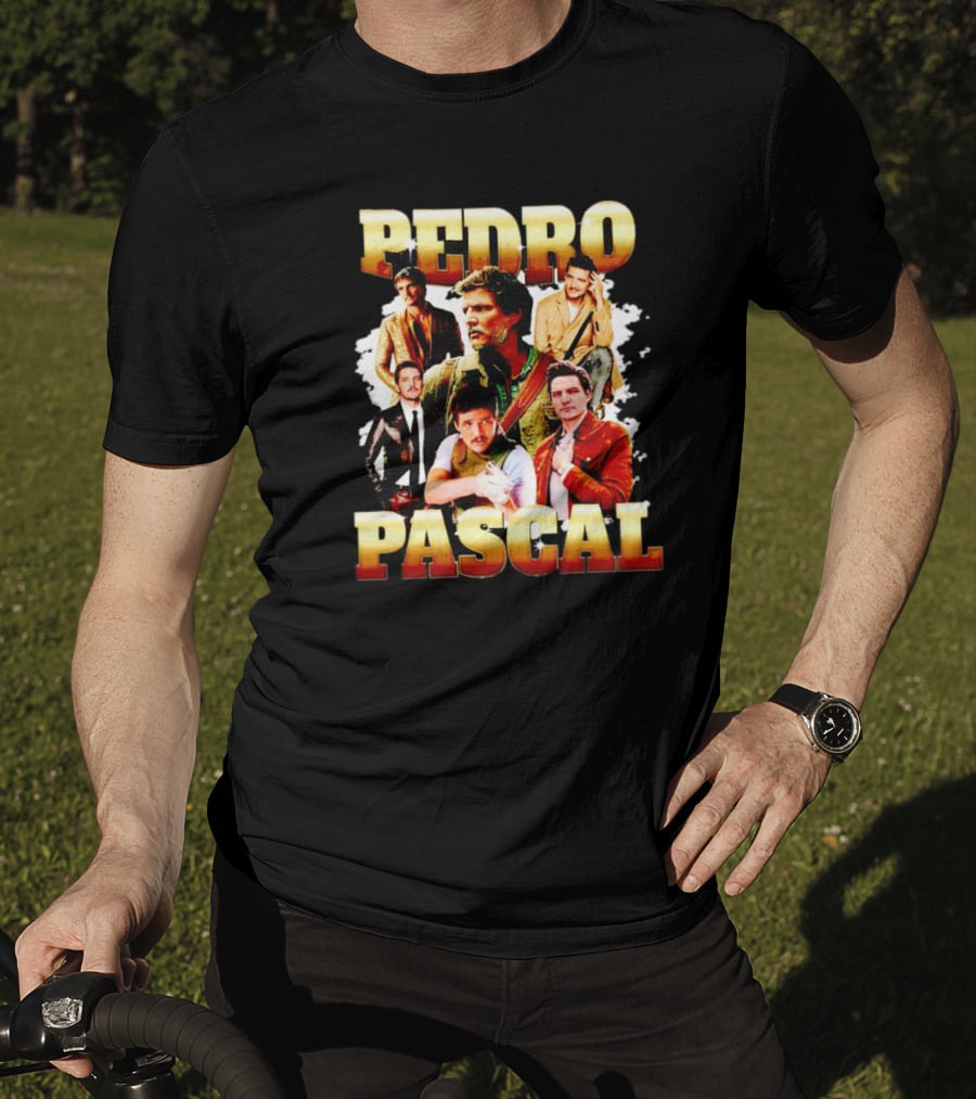 Pedro Pascal Picture Collage T-Shirt
