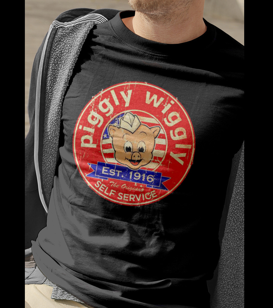 Piggly Wiggly Est 1916 The Original Self Service T-Shirt