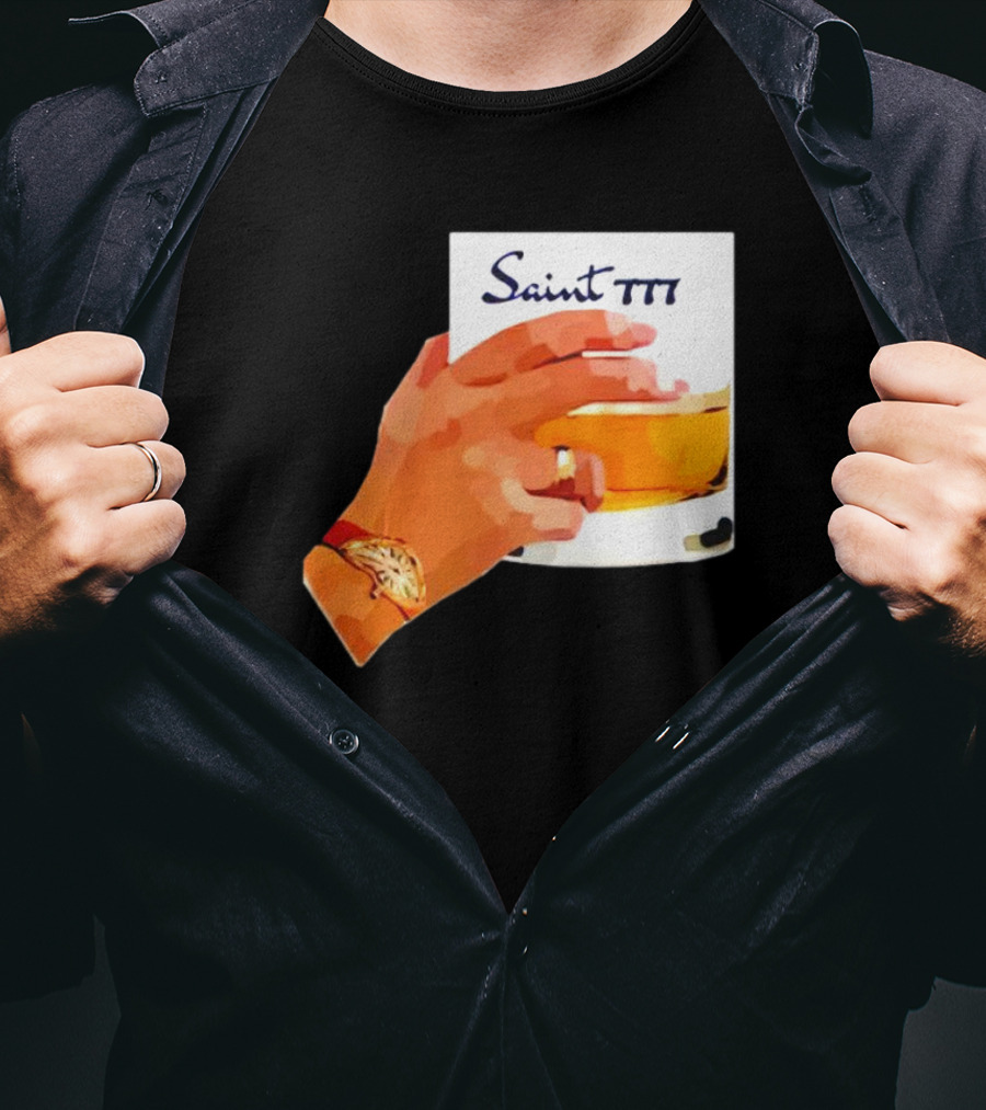 Saint 777 Whiskey Hand Watch T-Shirt