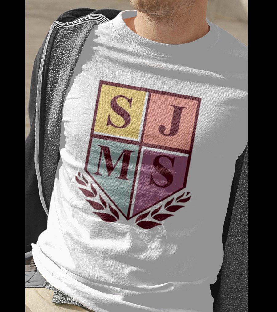 SJMS Shield Emblem Amphibious Crest Metal T-Shirt