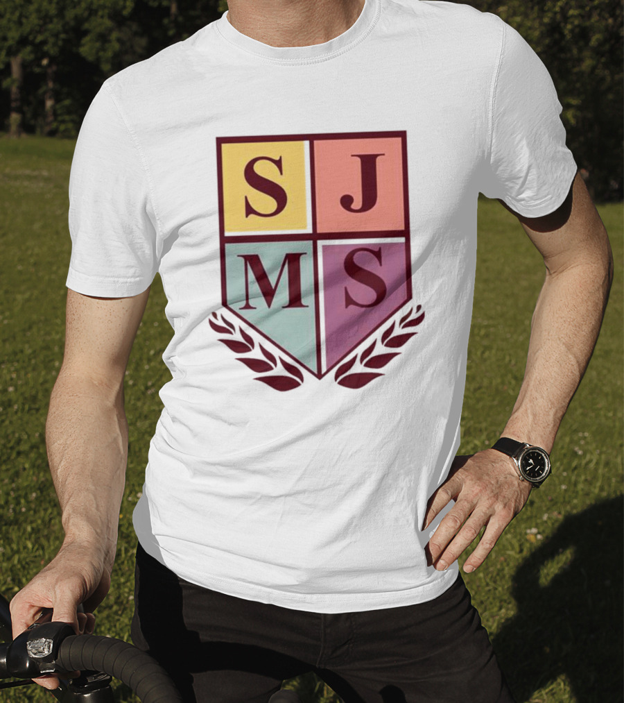 SJMS Shield Emblem Amphibious Crest Metal T-Shirt