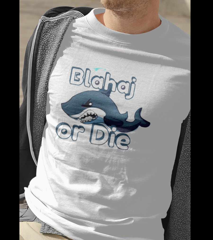 Blahaj Or Die Fierce Shark T-Shirt