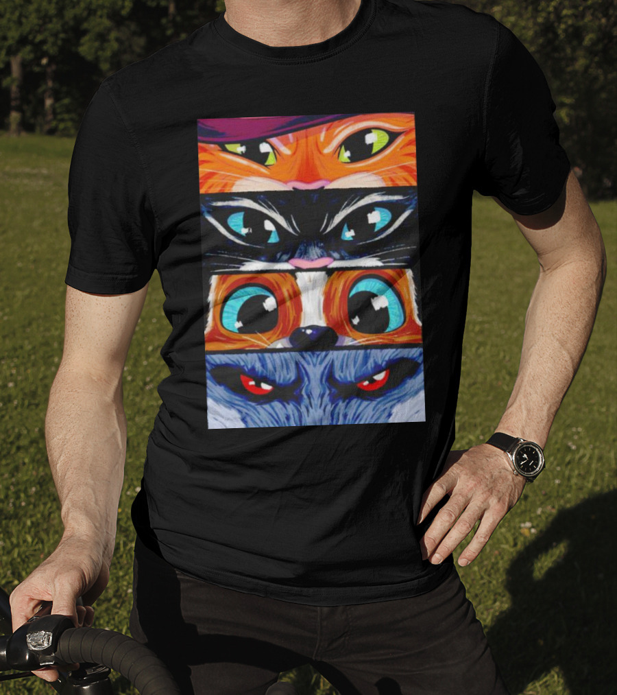 Puss In Boots Eye Expressions Collection T-Shirt