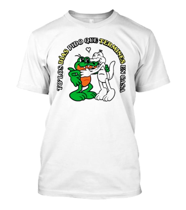 Alvaro Diaz Felicilandia Ya Salimos To'Los Dias Pido Que Termines En Casa T-Shirt