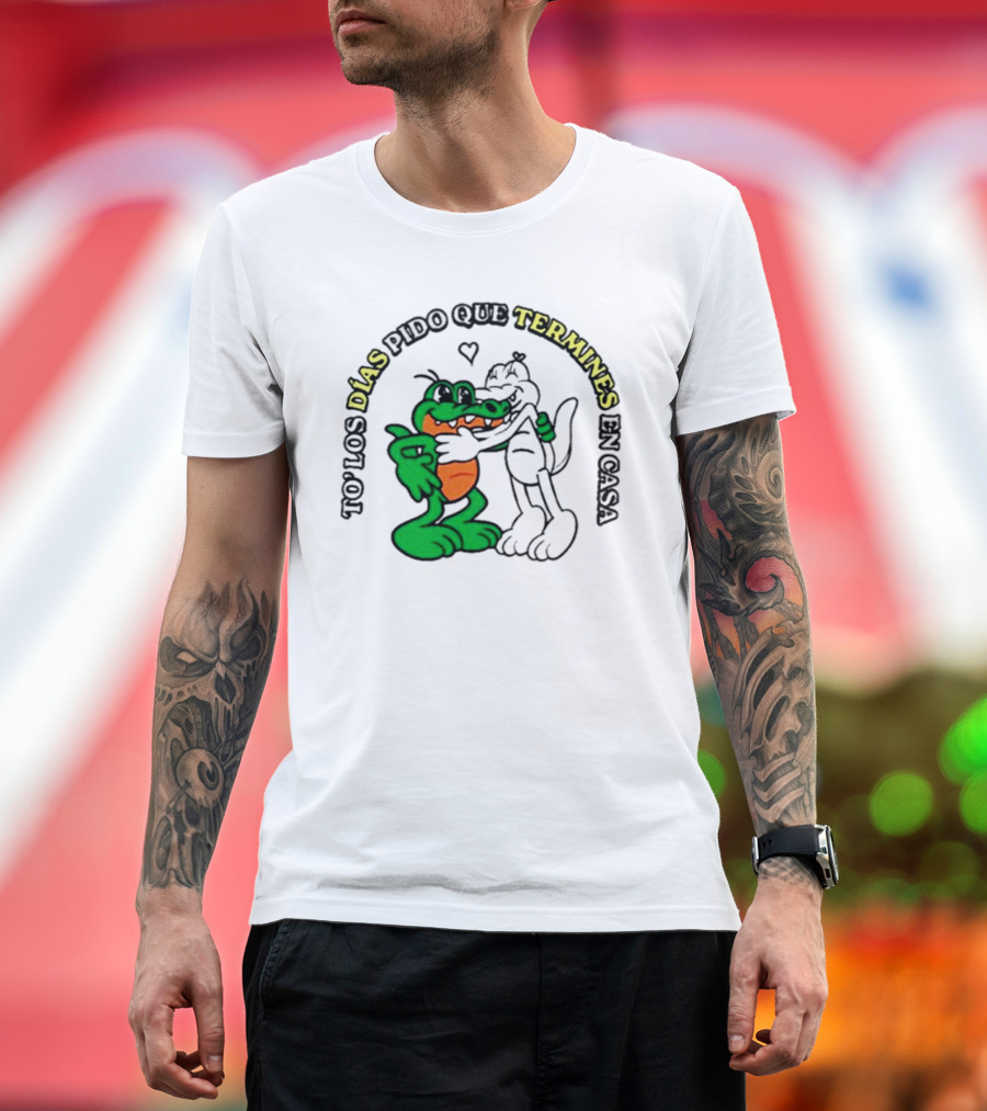 Alvaro Diaz Felicilandia Ya Salimos To'Los Dias Pido Que Termines En Casa T-Shirt