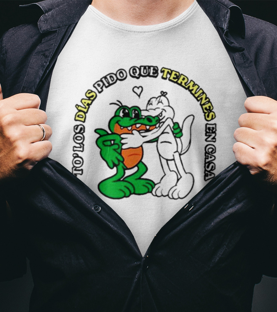 Alvaro Diaz Felicilandia Ya Salimos To'Los Dias Pido Que Termines En Casa T-Shirt