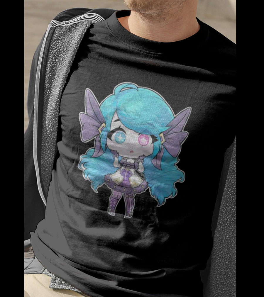 Cute Gwen Chibi LOL Character T-Shirt