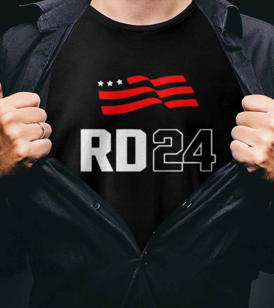 Desantis RD24 American Flag Stars Stripes T-Shirt