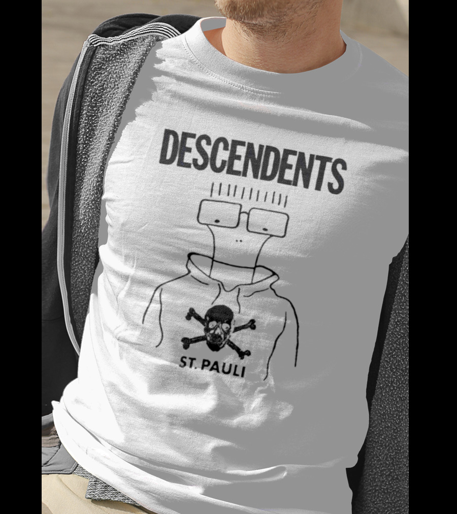 Descendents St Pauli Skull Graphic T-Shirt