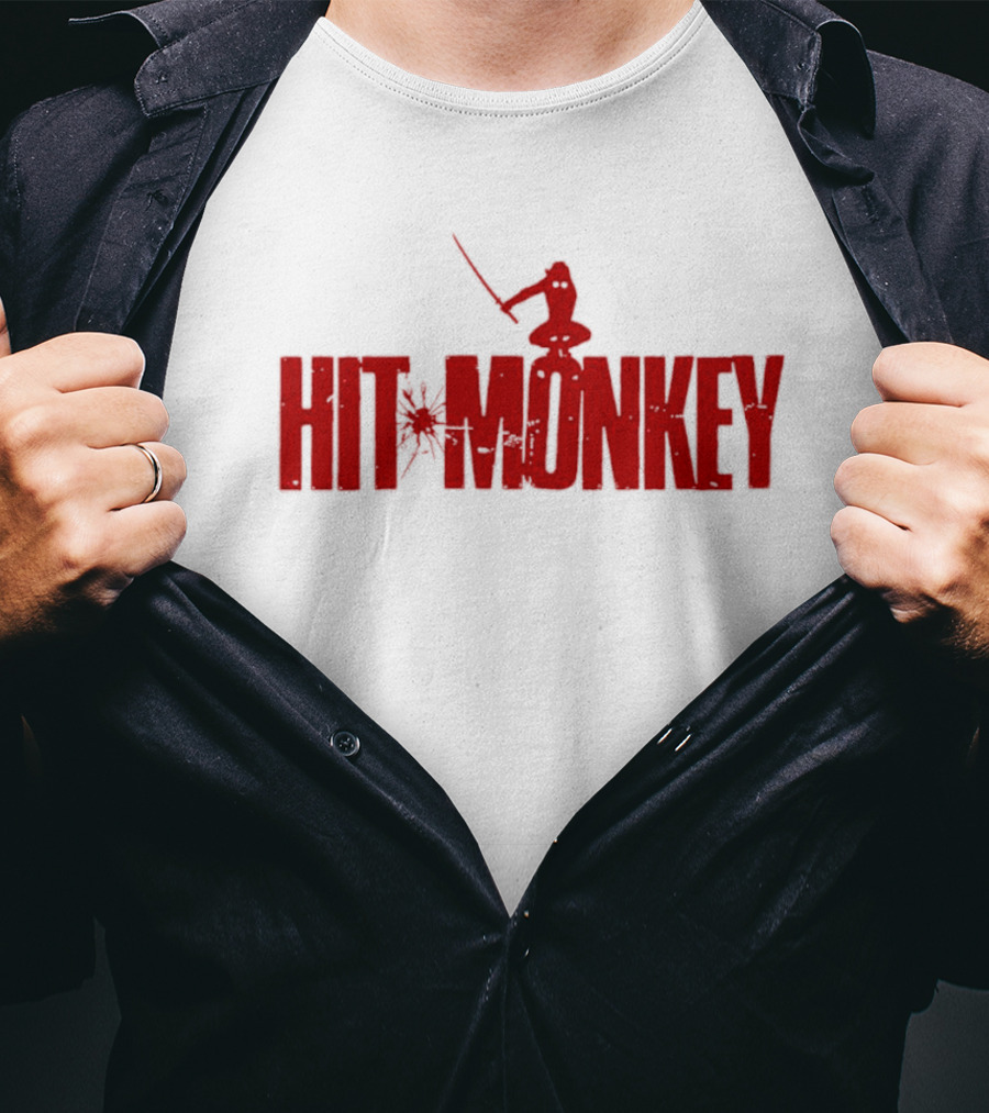 Hit Monkey Samurai With Sword T-Shirt