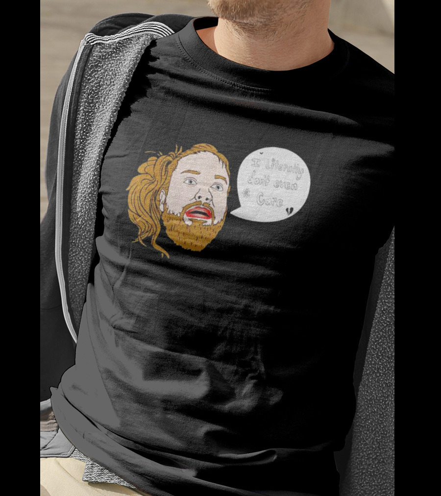 I Literally Don’t Even Care Comic T-Shirt