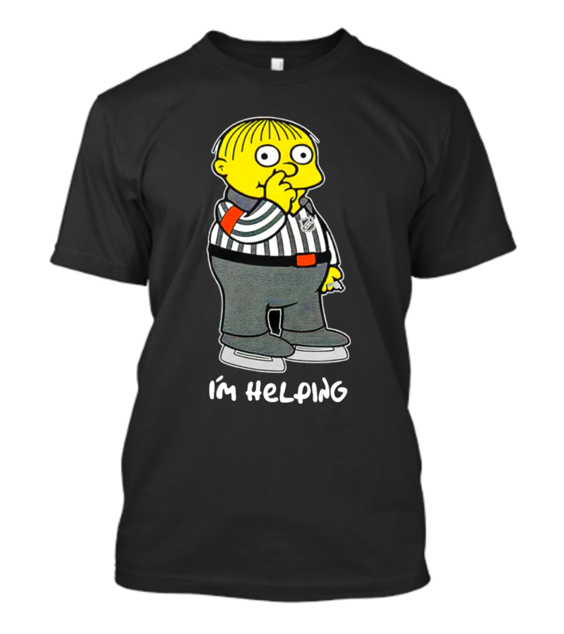 Ralph Wiggum I'm Helping The Simpsons NHL Referee T-Shirt