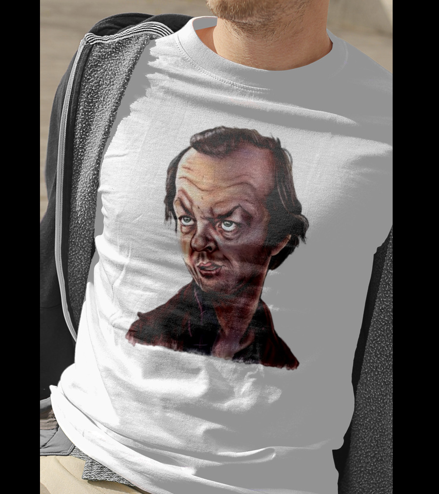 Jack The Caretaker Jack Torrance The Shining Caricature T-Shirt