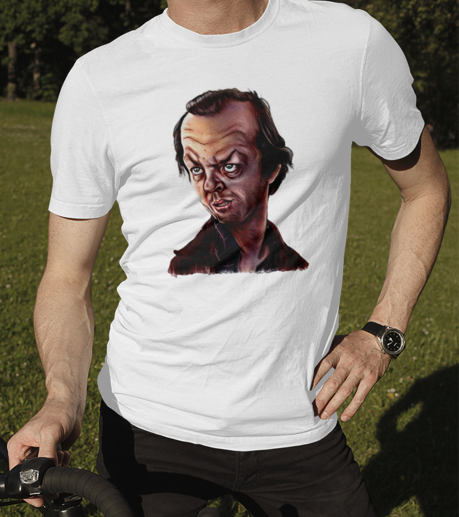 Jack The Caretaker Jack Torrance The Shining Caricature T-Shirt