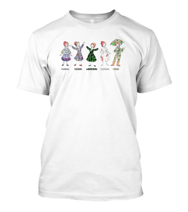 Monday Tuesday Wednesday Thursday Friday Ms Frizzle T-Shirt