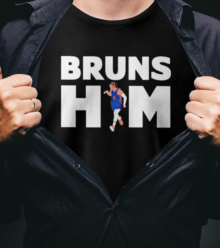 Jalen Brunson Knicks Bruns Him Basketball Sports T-Shirt