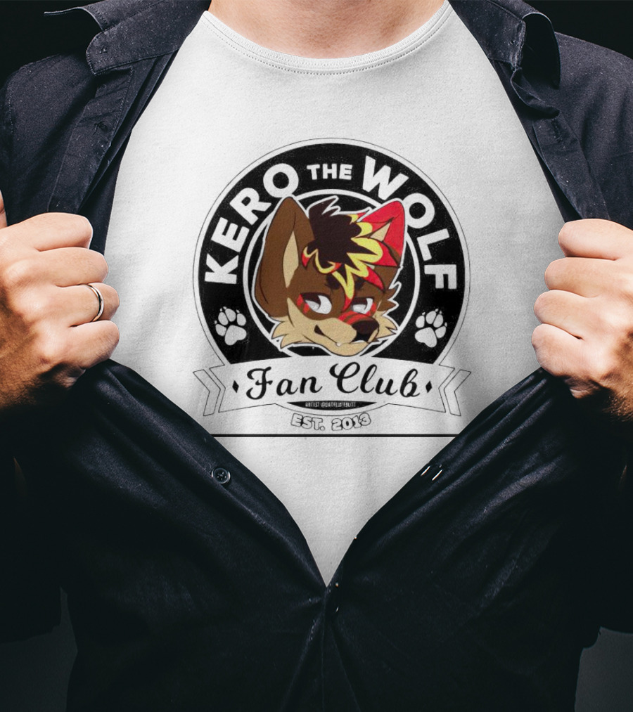 Kero The Wolf Fan Club Est. 2013 T-Shirt