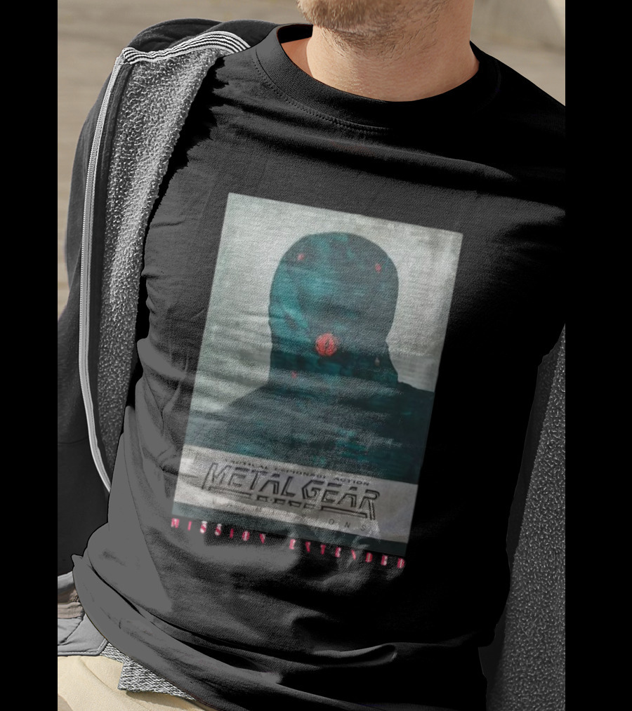 Metal Gear Solid Tactical Espionage Action VR Missions Mission Extended T-Shirt