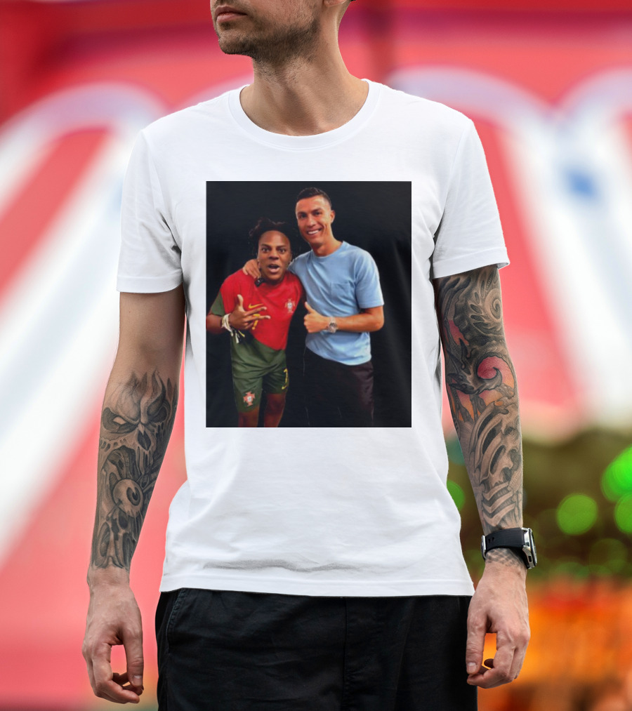 Speed Portugal Jersey Cristiano Ronaldo Selfie T-Shirt