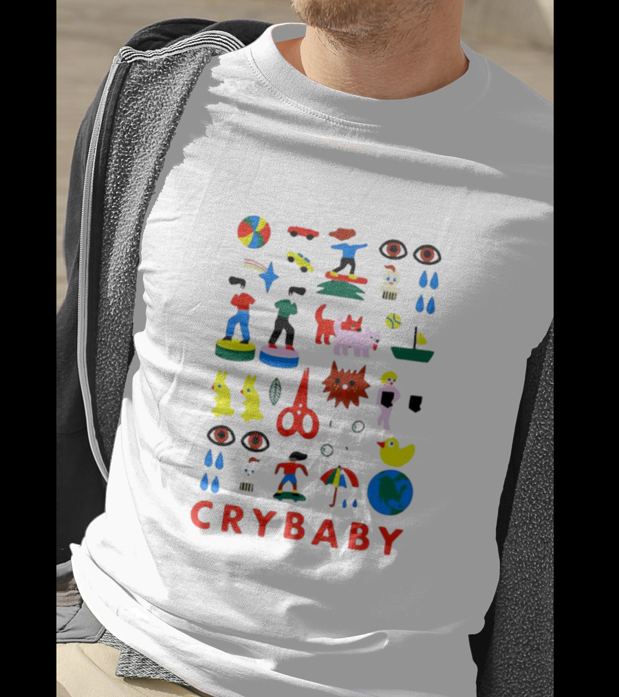 Crybaby Colorful Playful Toys And Animals T-Shirt