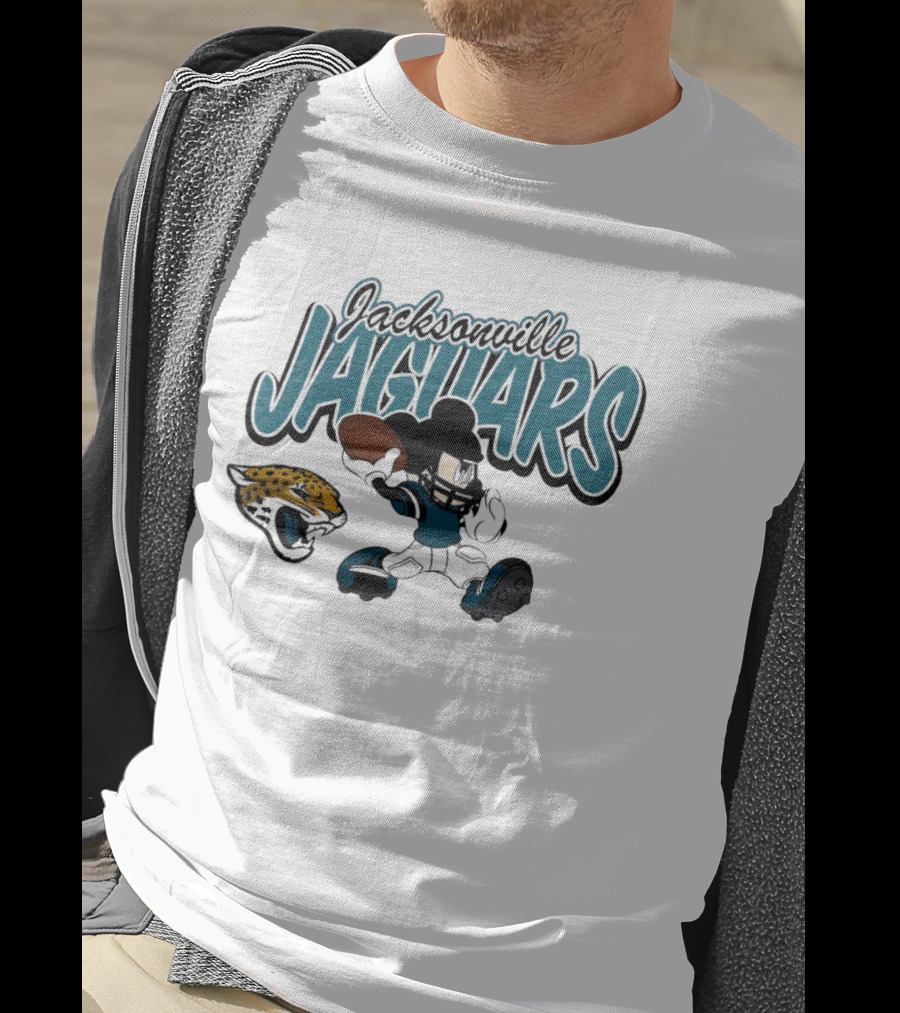 Jacksonville Jaguars Mickey Mouse Football Disney T-Shirt