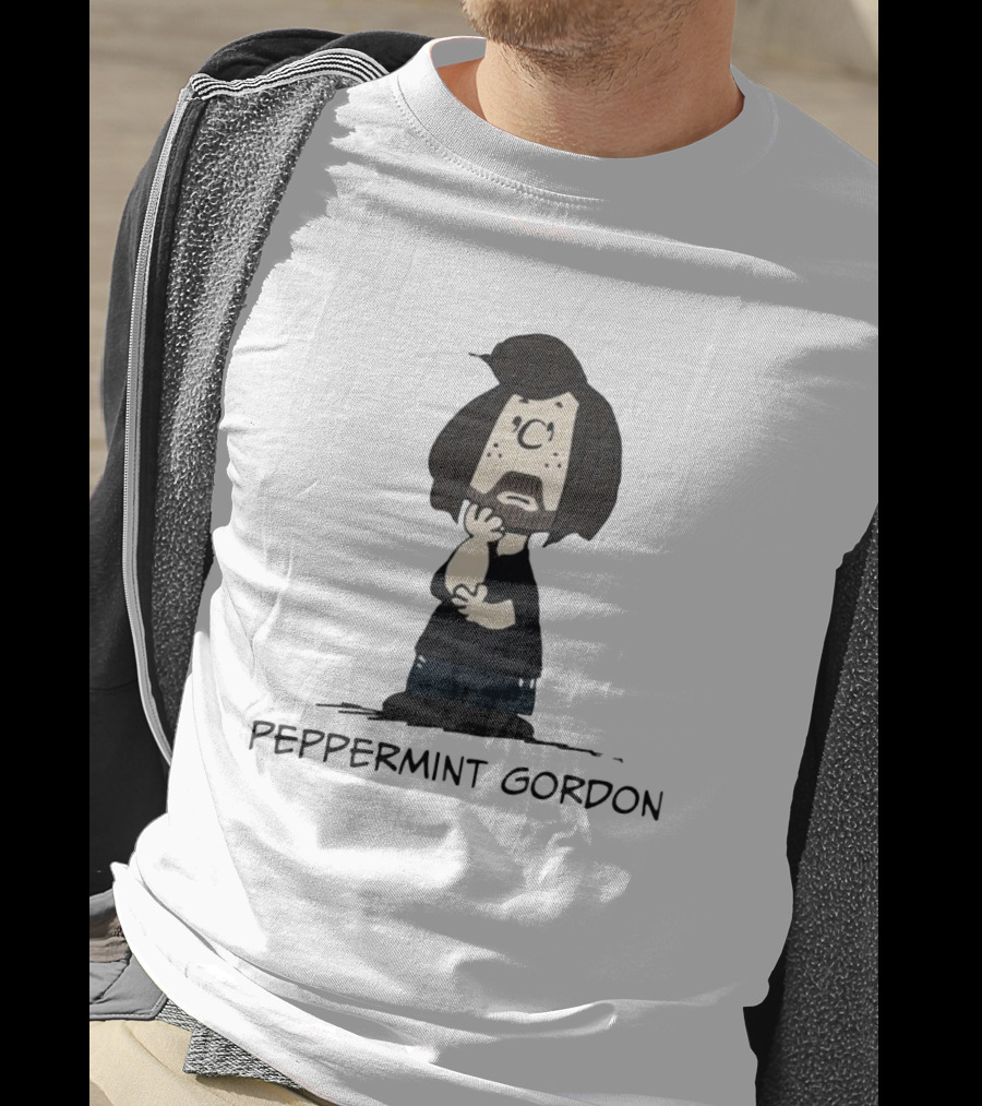 Peanuts Peppermint Gordon Charlie Brown Style Character T-Shirt