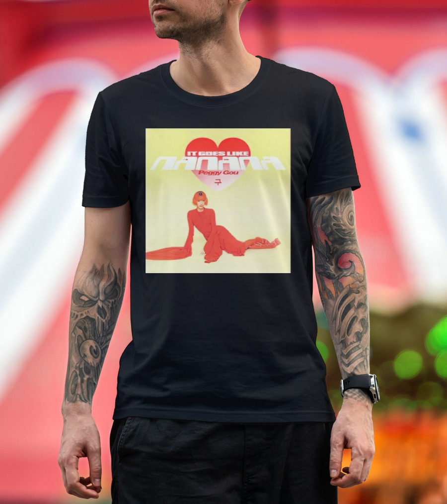 It Goes Like Nanana Peggy Gou Heart Embrace T-Shirt
