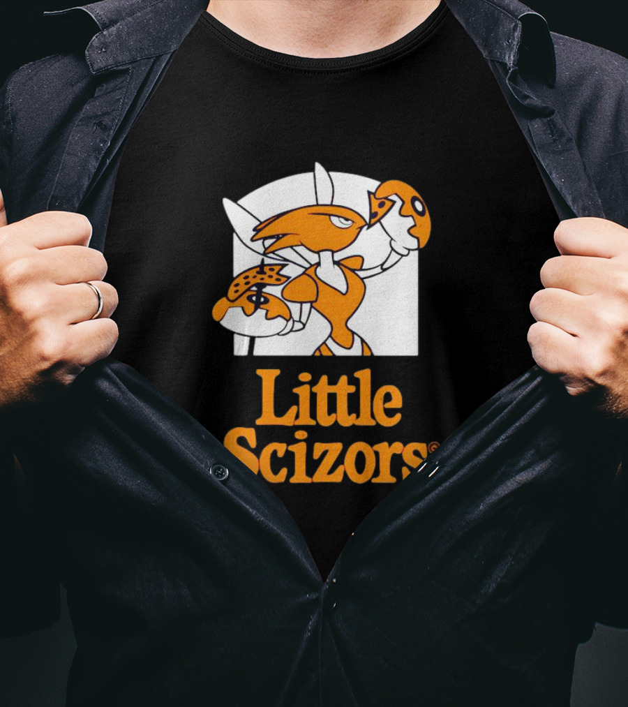 Little Scizors Pokemon Scizor Pizza T-Shirt