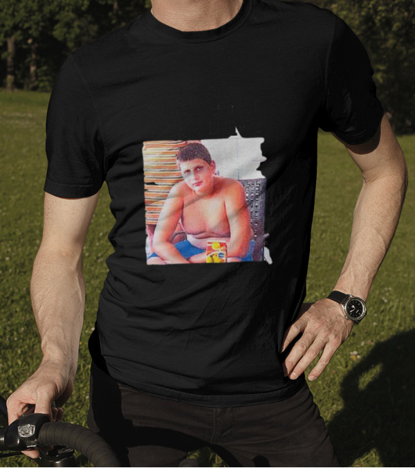 Funny Nikola Jokić Childhood Photo You Can’t Guard Me T-Shirt