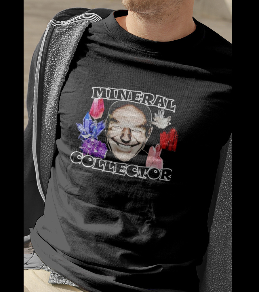 MINERAL COLLECTOR Gems Crystals Smile T-Shirt