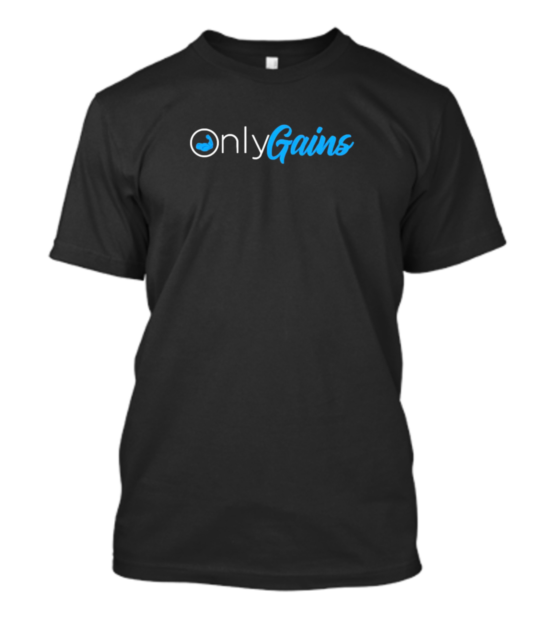 Only Gains Fitness Muscle T-Shirt
