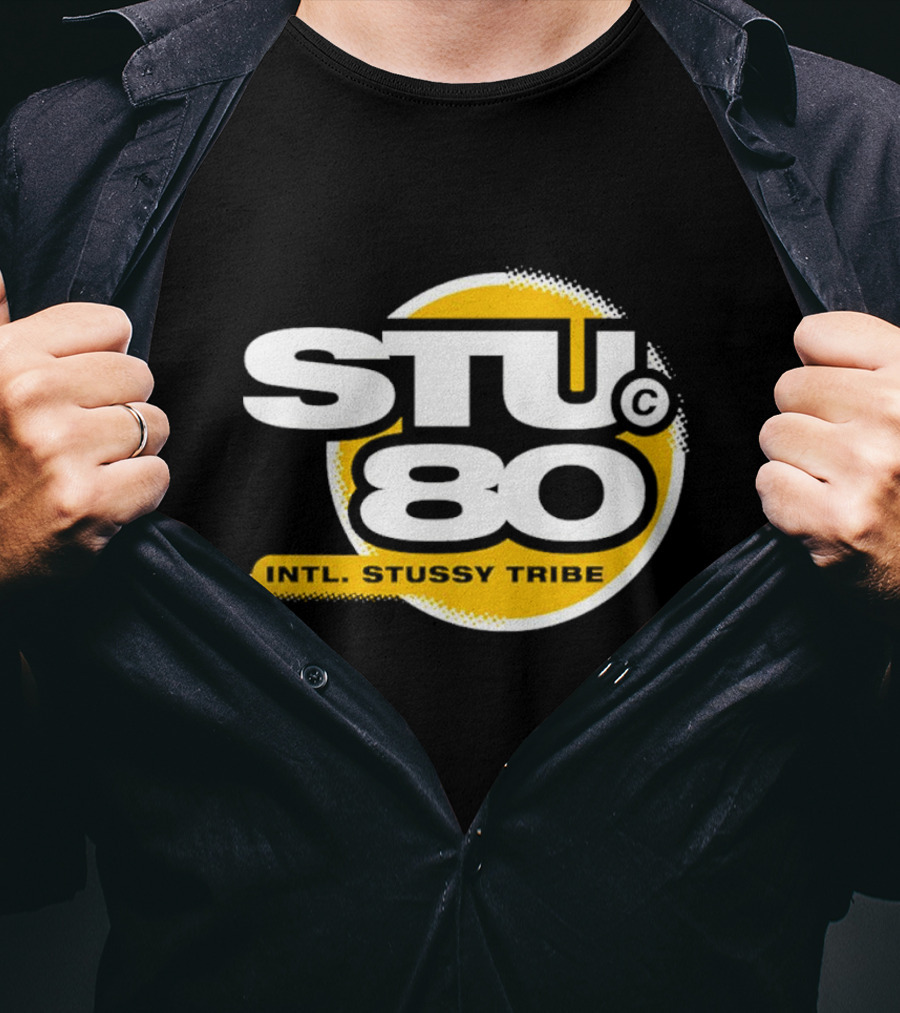 STU 80 INTL. STUSSY TRIBE T-Shirt