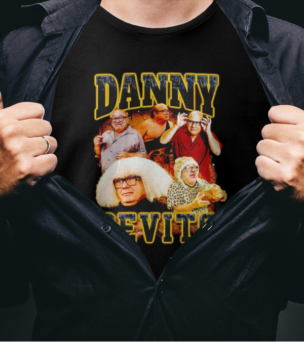 Danny Devito Iconic Character Montage T-Shirt