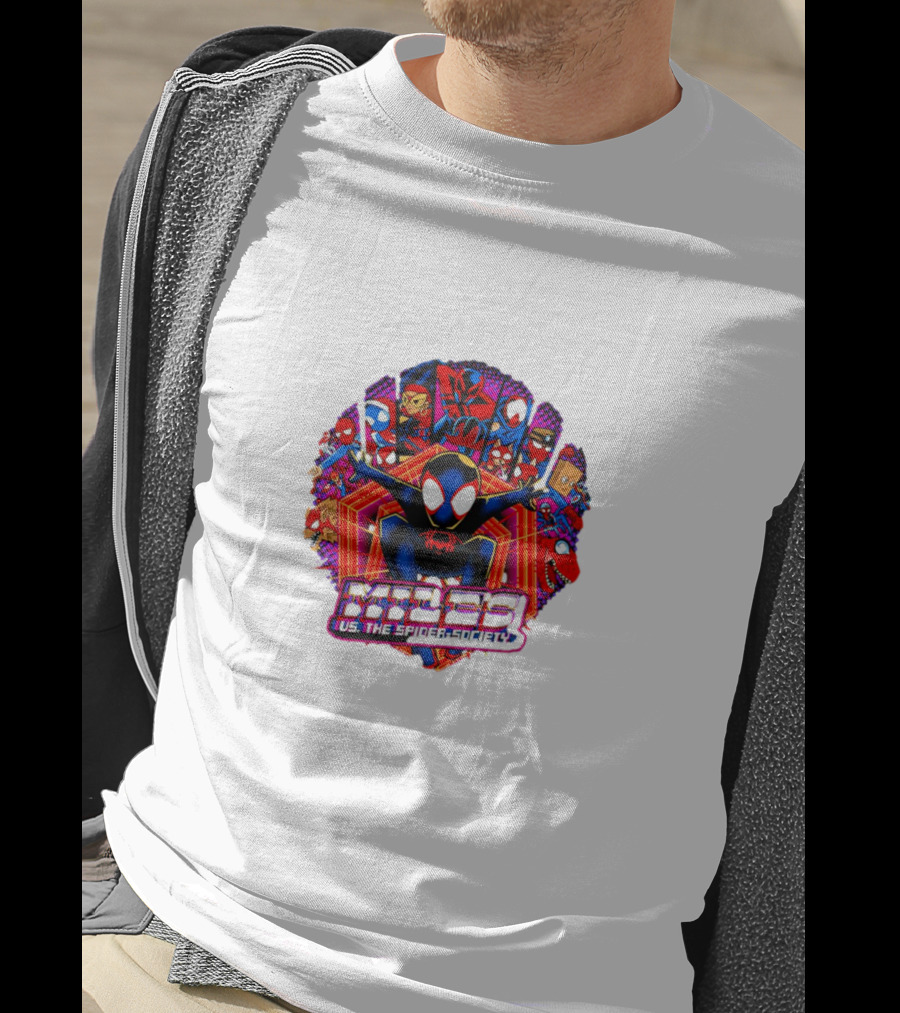 Miles Morales Anomaly US The Spider-Society Multiverse Characters T-Shirt