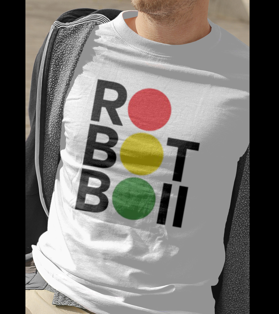 ROBOT BOII Traffic Light Colors T-Shirt