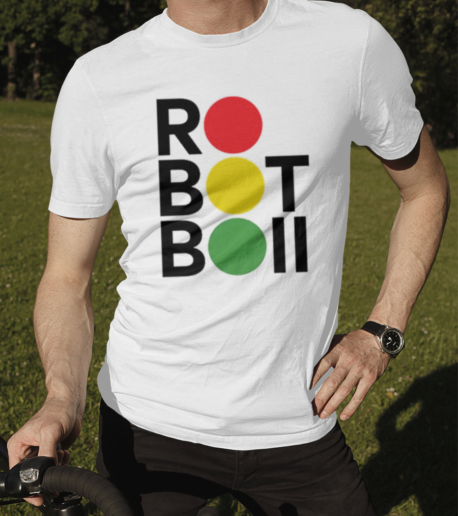 ROBOT BOII Traffic Light Colors T-Shirt