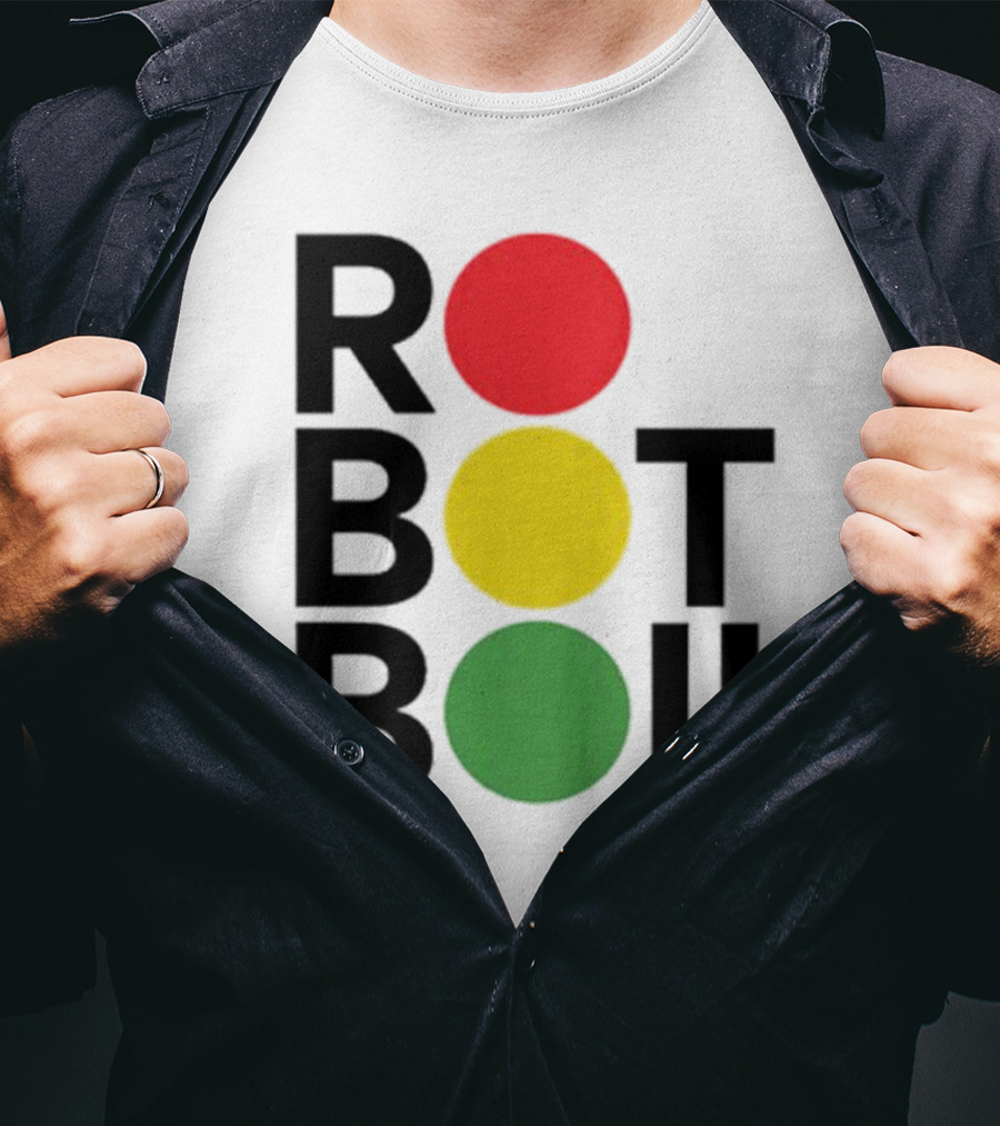 ROBOT BOII Traffic Light Colors T-Shirt