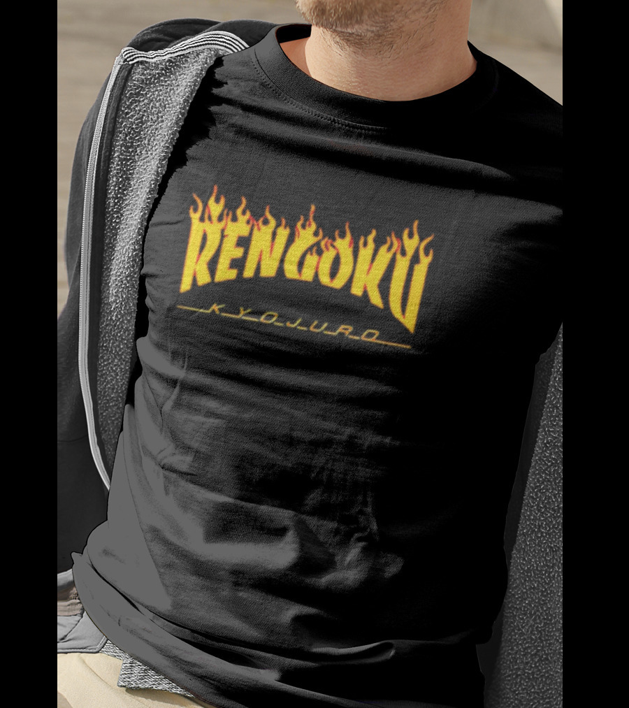 Demon Slayer Rengoku Kyojuro Flame T-Shirt
