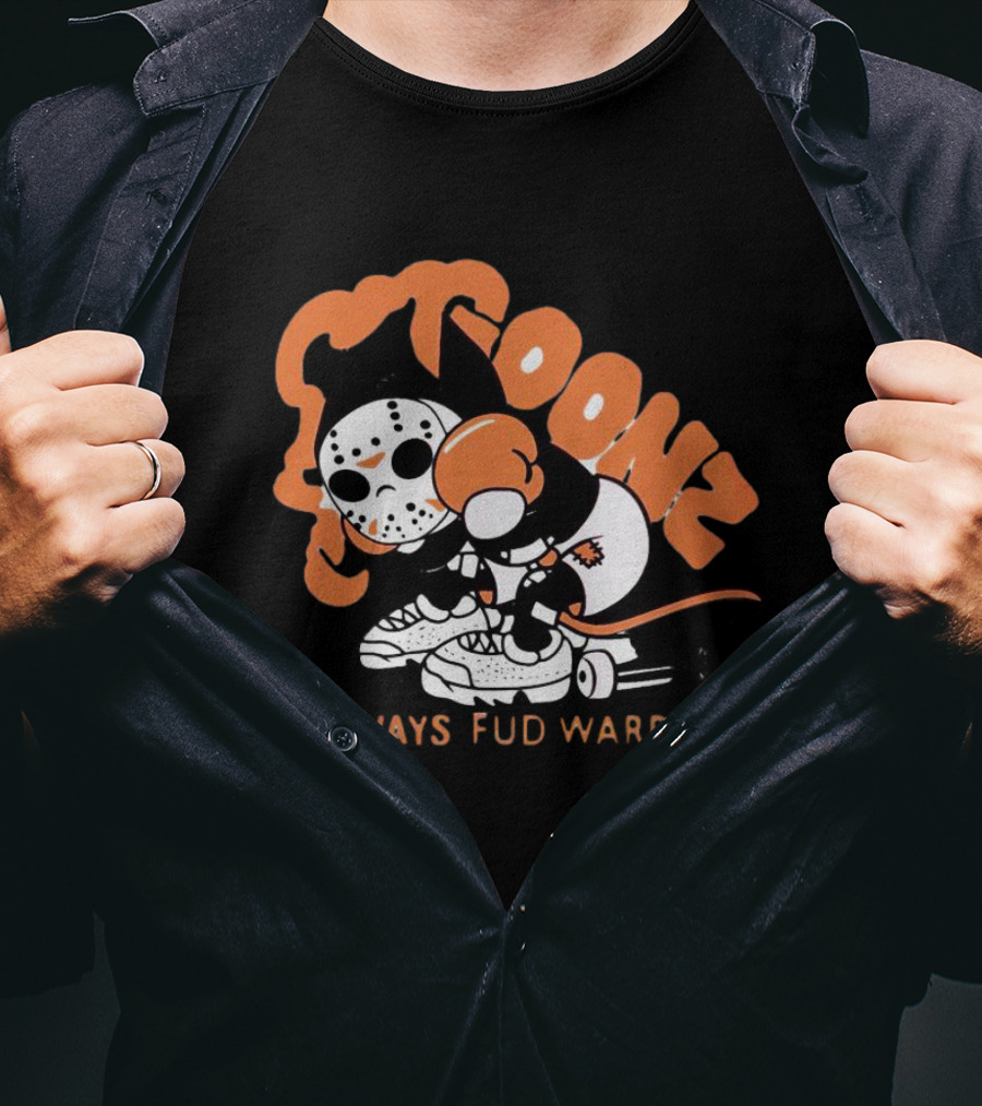 Goonz Jason Voorhees Skateboarding Always Fud Warren T-Shirt