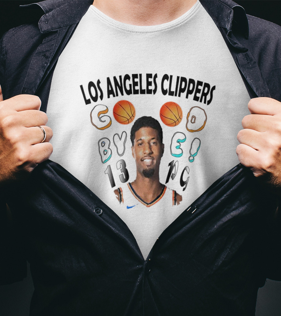 Los Angeles Clippers Goodbye Paul George Basketball 13 PG T-Shirt