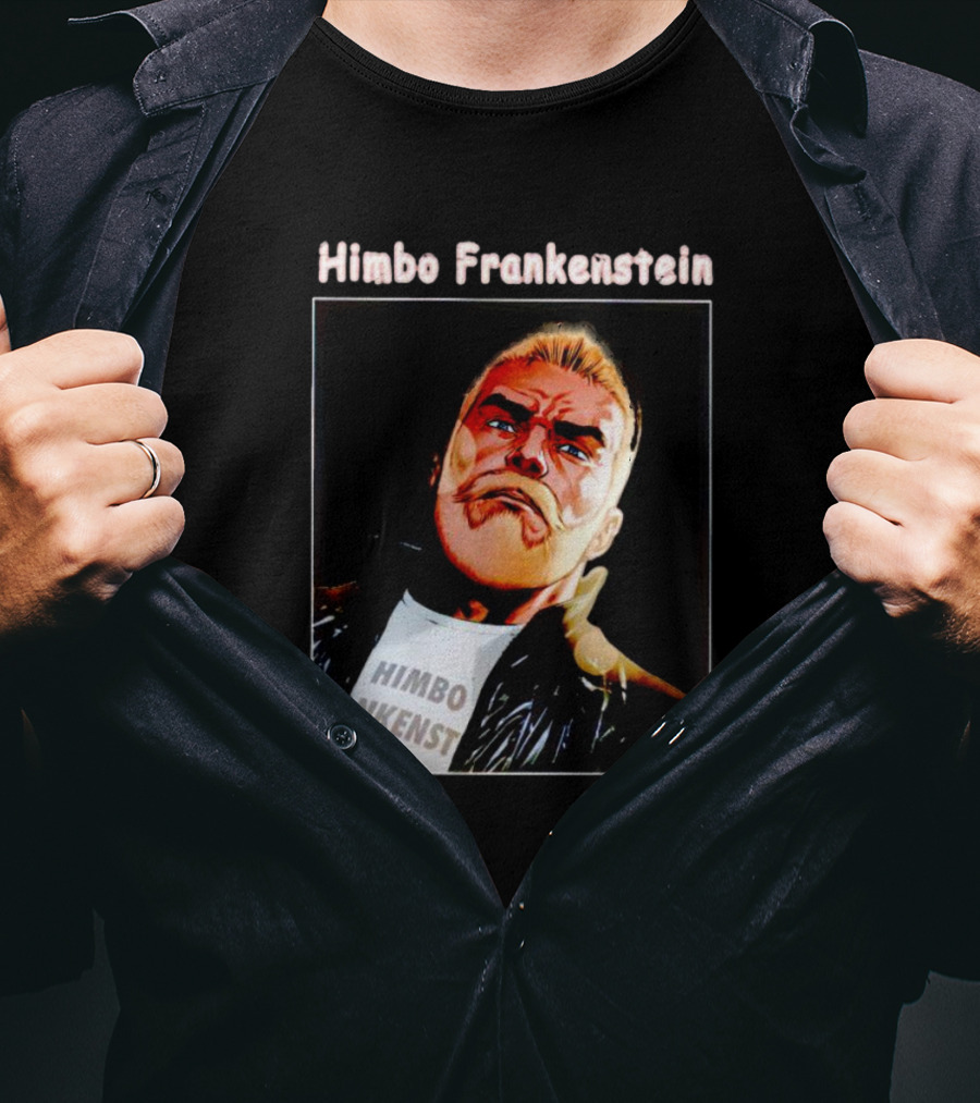 Himbo Frankenstein Retro Comic Character T-Shirt