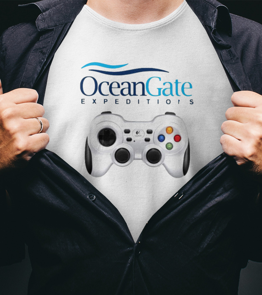 Oceangate Expeditions Gamer Controller T-Shirt