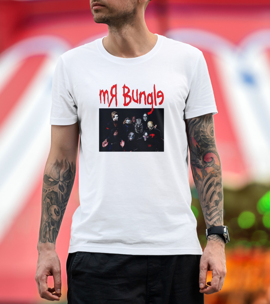 Slipknot Mr Bungle Band Crossover Image T-Shirt
