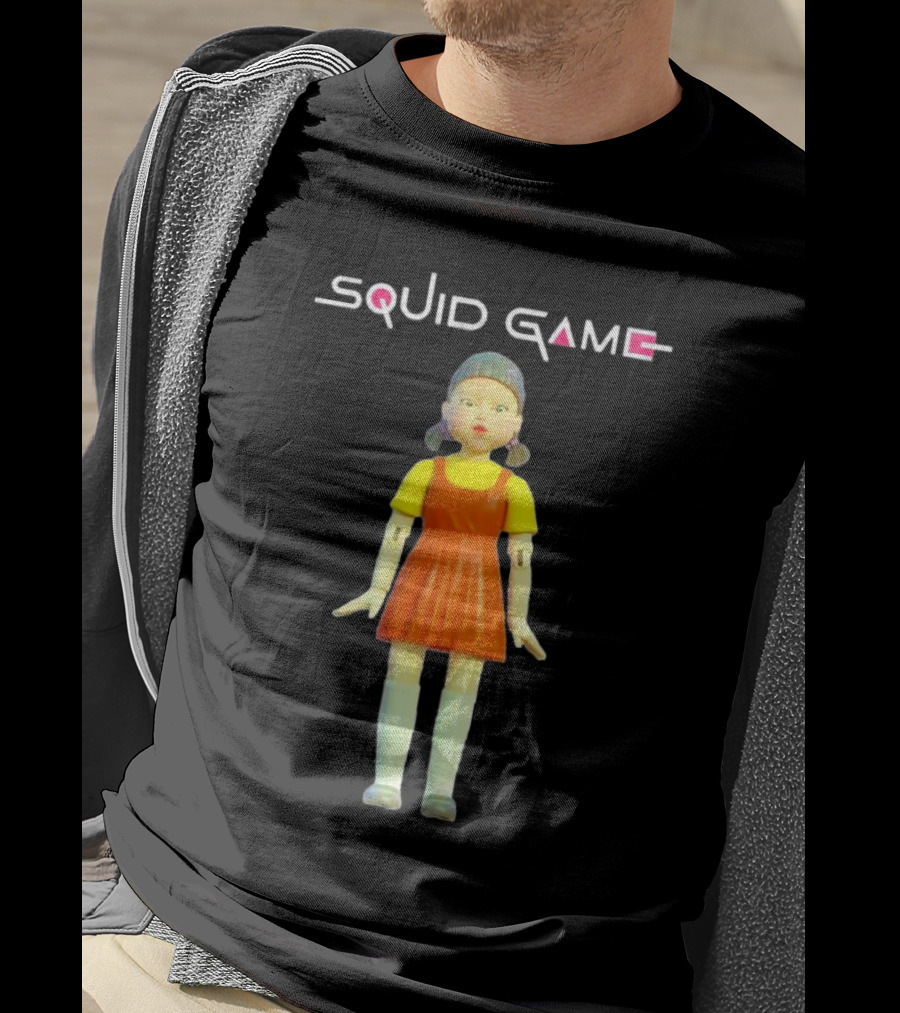 Squid Game Doll Toy Figure Iconic Series Character T-Shirt